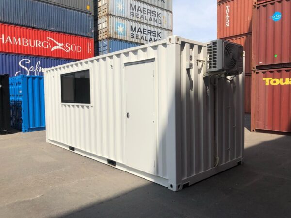 20FT INSULATED SITE OFFICE CONTAINER WITH HVAC