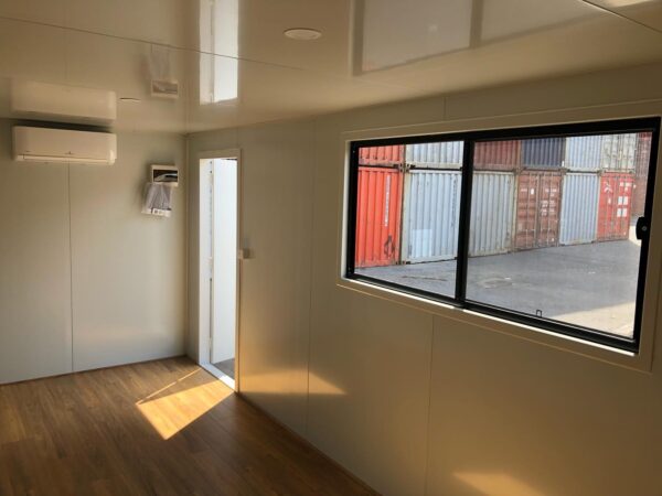 20FT INSULATED SITE OFFICE CONTAINER WITH HVAC - Image 2